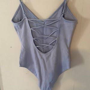 Lavender body suit